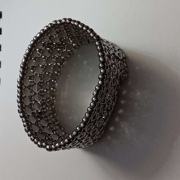 White House/Black Market Stretch rhinestones bracelet - Picture 2 of 3